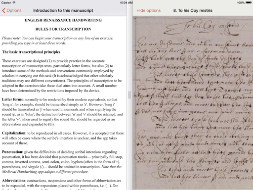 Transcription rules