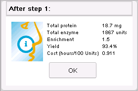 End of step